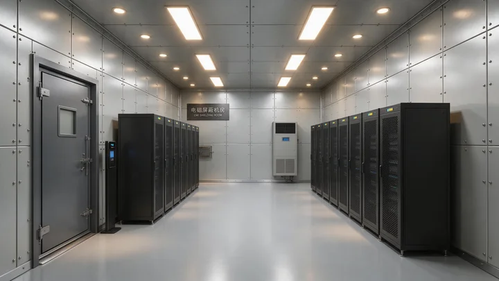 广天科技电磁屏蔽机房实景